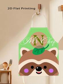 1pc Fashionable, Cute, Durable & Customizable Text Apron, Great For Enhancing Kitchen Ambiance And Creating A Happy Cooking Experience, Ideal Gift For Couples, Girlfriends Or Friends