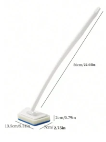 7/11/16PCS Long Handle Cleaning Brush With Replaceable Sponge - Multi - Purpose For Kitchen & Bathroom, Tile & Glass Cleaner, Efficient & Durable, Easy To Use, 16 - Pack With 15 Replacement Sponges, Stain Remover Scrub Brush, Home Essentials Cleaning Supplies, Versatile Deep Cleaning, Water - Absorbent Sponge, Convenient & Hygienic Cleaning Tool, Ideal For Various Surfaces, High - Quality Cleaning Accessory, Must - Have For Home Cleaning, Effective Grease Removal, Long - Lasting Performance, User - Friendly Design, Perfect For Daily Cleaning Tasks - 白色 - 查看 8