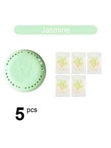 10pcs Solid Fragrance, Long-Lasting Scent Air Freshener, Deodorizer, Solid Air Freshener With Extra Shell - Room Decor Bedroom, Fragrance Solid Deodorizer Plate, Suitable For Home, Car, Bathroom, Bedroom, Closet And Toilet, Enhancing Freshness In Bathroom, Bedroom, Car And Home, Ideal For Wardrobe And Toilet Deodorizing (Random Color Combination), Kitchen, Bathroom, Home, Home Goods. Halloween, Christmas, Farmhouse Home Decor, Western Home Decor