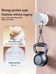 车载磁力吸盘支架，360°旋转吸盘磁性手机支架，具有持续真空吸附以保持表面吸力，可调节车载电动吸盘真空磁力支架，适用于汽车、健身房、镜子和任何光滑表面