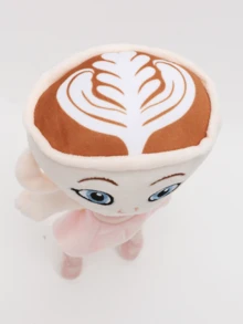 Molutian 彤彤彤毛绒玩具萨胡尔卡布奇诺毛绒游戏和动漫爱好者生日感恩节圣诞节礼物节日毛绒礼物 - 彩色 - 查看 7