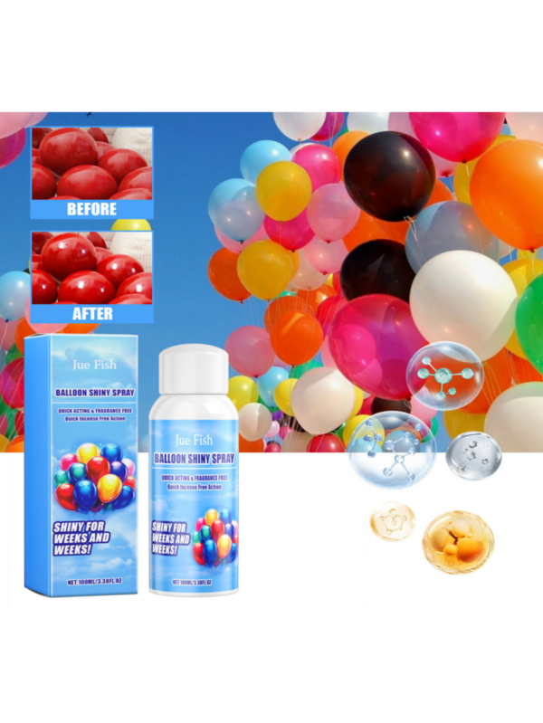 Balloon Gloss Spray, Which Enhances The Atmosphere Of The Balloon And Produces A Long-Lasting Effect, Creating A Textured High-Gloss Spray. High-Gloss Balloon Spray Enhances The Gloss Of The Balloon And Lasts For A Long Time, Creating An Atmosphere Of High-Gloss Spray Holiday Gifts