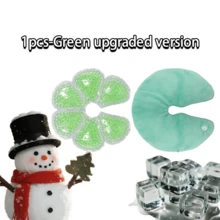 1 件可重复使用的冷冻胸垫，冷热乳房垫，配有舒适的毛绒套，多功能冷热敷凝胶珠胸垫，用于胸部放松，冷热胸部凝胶垫，送给女性的绝佳礼物 - 送给妈妈的完美礼物