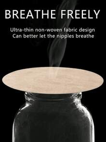 一次性乳贴 - 无缝透气自粘隐形乳贴，是运动文胸和内衣配件的理想之选 - 杏色 - 查看 4