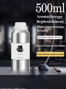 500ml精油,油性香薰油(不含水),浓度35%,适用于香袋、香垫、汽车扩香器、香薰机、香薰扩香器、香薰灯、香薰石、香薰木、蜡烛制作 - 銀色 - 查看 10