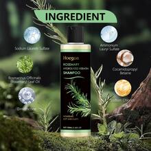 1PCS/2PCS Rosemary Shampoo,Gently Moisturizing Hair Shampoo For Women And Men To Gently Cleanse, Repair & Protect Strands,Repairing Fluffy Refreshing Shampoo - màu xanh lá - Xem 4