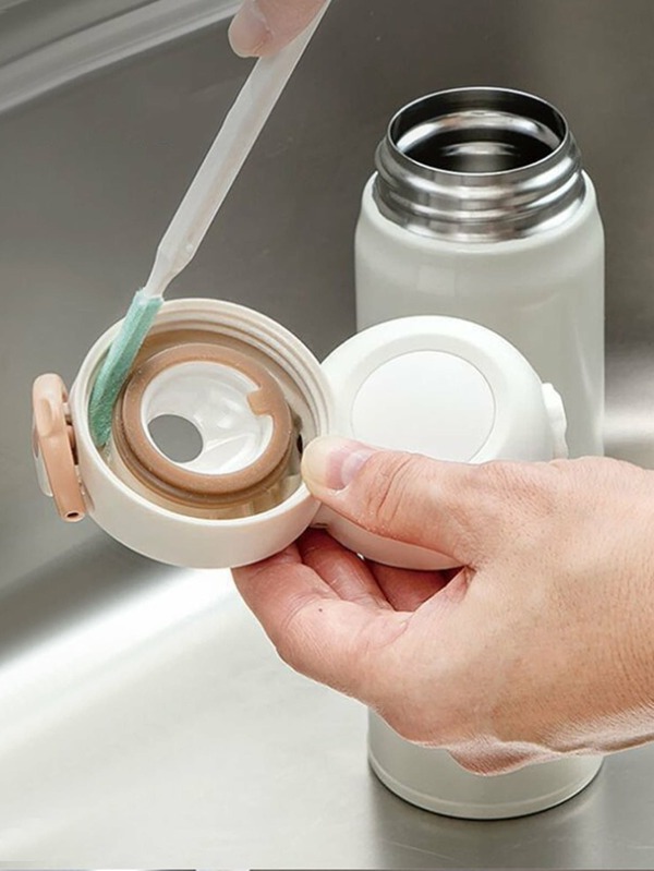 Juego de 2/3 piezas Cepillos de limpieza multiusos para la cocina, juego de cepillo espiral para biberones y tazas de leche, juego de cepillos para descontaminación de biberones y tazas, cepillo pequeño para limpiar ranuras del fregadero, cepillo de mango largo para limpieza de cocina, cepillo para limpieza de ranuras de tazas y tapas de aislamiento, juego de cepillo para descontaminación de chupetes. No se requiere electricidad, ideal para uso doméstico.