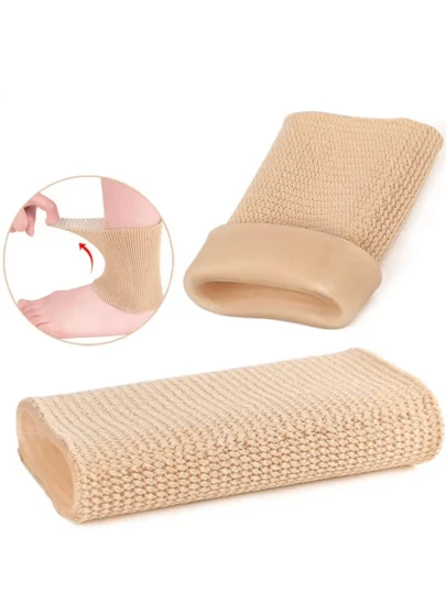 1pc Ankle Gel Sleeves Padded Skate Socks Ankle Pads Ankle Compression Sleeve For Figure Skating, Riding Ski,Roller, Inline Skates Ankle Ice Hockey, Roller, Inline SkatesProtection