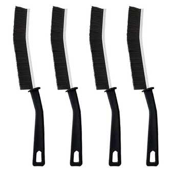 1/2/4pcs Long Strip Gap Cleaning Brush, Window Gap And Groove Dust Brush, Suitable For Bathroom Cleaning, Household And Kitchen Cleaning Supplies
