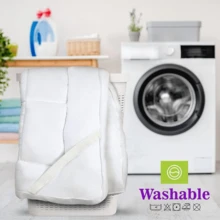 Hotel Quality 4-Inch Mattress Topper Ultra Comfortable 10CM MICROFIBER Luxury Bed Support Cooling Perfect For Better Sleep ALL SIZES SINGLE DOUBLE KING SUPER KING UK SIZES SOFT AND COMFORTABLE MAKES YOUR BED SUPER COMFORTABLE THICK TOPPER