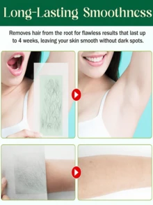 10 pezzi Strisce depilatorie monouso in tessuto non tessuto - Durevoli e riutilizzabili, prodotti per la rimozione dei peli - Adatte per braccia e gambe, uso domestico e in salone per il viso - Rimozione delicata dei peli, rimozione dei peli del viso, ceretta indolore per viso, sopracciglia, labbra, mento, guance, facile da usare, comoda, rimozione rapida dei peli, delicata e non irritante