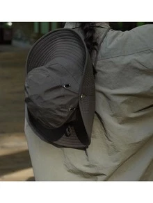 1 渔夫帽 旅行探险防水速干户外帽 太阳帽 盆帽 现货 夏季户外徒步遮阳帽 周长：约54-59cm