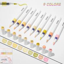 ROSYMENG 9/162 Colors Acrylic Paint Markers, Acrylic Art Permanent Markers Pen, Acrylic Marker For Rock Canvas Wood Glass Fabric Painting Coloring Pen