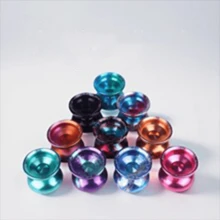 高精度合金悠悠球玩具，彩色自动回位悠悠球