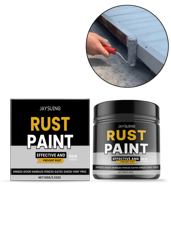 Pintura anti-óxido gris, pintura duradera para metal del hogar con propiedades resistentes al agua, a los rayos UV y al desgaste