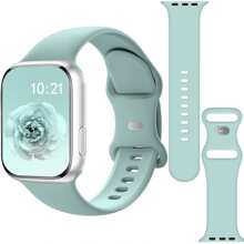 1pc Apple Watchband Sport Silicone Band Black Compatible With Apple Watch Band 40mm 38mm 41mm 44mm 45mm 42mm 49mm Women Men, Black Soft Wristband Waterproof Replacement Sport Strap Compatible With Apple Watch Band Series 9 8 7 6 5 4 3 2 1 SE Ultra2/1 Apple Watch Strap Men Watch Band