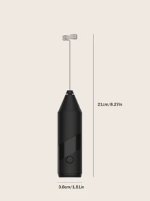 Premium Battery-Powered Automatic Milk Frother - Effortlessly Froth Milk, Beat Egg Liquid, And Prepare Soups, Ideal For Coffee Lovers, Home Chefs, And Baking Enthusiasts