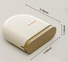 1 caja de almacenamiento útil y hermosa, caja de retención con orificios de ventilación, caja de alineadores ultradelgada extraíble, compatible con Invisalign, juegos de protectores bucales, elegante caja de retención de ortodoncia