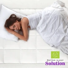 Hotel Quality 4-Inch Mattress Topper Ultra Comfortable 10CM MICROFIBER Luxury Bed Support Cooling Perfect For Better Sleep ALL SIZES SINGLE DOUBLE KING SUPER KING UK SIZES SOFT AND COMFORTABLE MAKES YOUR BED SUPER COMFORTABLE THICK TOPPER