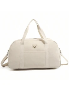 Large Capacity Tote Bag, Fashionable & Versatile Shoulder Bag For Moms, Lightweight & Convenient Diaper Bag - Multicolor - View 1