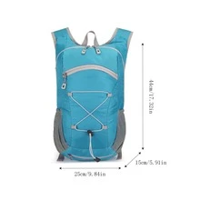 1 Stück leichter, multifunktionaler Outdoor-Sportrucksack aus Oxfordstoff, geeignet für Wandern, Klettern, Radfahren, kann als Schultertasche, Rucksack oder Handtasche getragen werden - Verschiedenfarbig - Übersicht 4