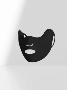 1 件女士夏季薄冰丝面罩，户外骑行运动高尔夫透气耳挂式面罩