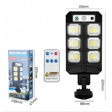 Luces solares LED potentes, luces de sensor de movimiento activadas por humanos actualizadas, luces de pared para calle, jardín, patio con 3 modos de iluminación, luces LED impermeables de alto lumen para porche y pared exterior