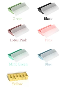 Ice Cube Trays With Lids, Ice Cube Molds, Silicone Ice Cube Trays, Flexible Silicone Ice Tray, Anti-Spill Removable Lids, Stackable With Lid, Kitchen Accessories, Small Kitchen Tools, PP Use Healthy Kitchen Tools, Various Colors