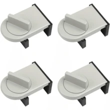 1 套重型铝合金推拉窗锁 - 防盗、防坠落 - 家庭安全金属窗五金 - 彩色 - 查看 3