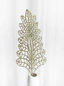 1/4/8PCS Artificial Sparkling Glitter 48cm Plants,Christmas Tree Decorations And Ornaments For Festival Wedding Party Home Indoor Dining Table,Room,Bedroom Decoration, Gift, Wreath, Rattan Diy Decoration Accessories,Christmas Tree And Christmas Plant Decor Home Decor Christmas Decorations