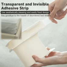 4 Pack Lock Sheet Holders, Bed Sheet Holder, Secure Bed Sheets Firmly In Place, Heavy Duty Panel Holder, Easy One-Time Installation - trắng - Xem 2