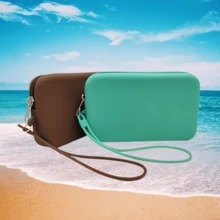 Bolsa Cosmética de Zíper de Silicone de Alta Qualidade e Grande Capacidade, Bolsa de Praia, Porta-Moedas, Porta-Batom e Chaves, Nécessaire, Bolsa Multiuso Conveniente para Pincéis de Maquiagem, Bolsa de Armazenamento de Cosméticos de Silicone para Viagem, Bolsa de Maquiagem, Bolsas de Maquiagem, Bolsa Cosmética, Organizador de Maquiagem, Viagem, Nécessaire, Acessórios de Vaidade, Bolsa de Maquiagem Pequena, Bolsa Cosmética, Presentes de Natal, Nécessaire, Viagem, Nécessaire, Clutch / Bolsa Pequena, Organizador de Maquiagem, Nécessaire, Porta-Pincéis, Mini Nécessaire, Nécessaire de Grande Capacidade, Presentes para Mulheres, Presentes de Natal, Ideias de Presentes para Mulheres