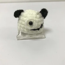 手工编织宠物帽，迷你宠物帽，可爱动物帽，包括考拉、青蛙、编织、仓鼠、鸟 - 彩色 - 查看 21