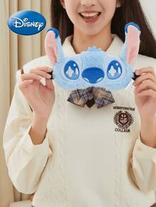 Disney 1个官方史迪奇卡通图案可爱柔软毛绒眼罩，弹性可调节便携3D耳罩，可水洗头带，舒适加厚吸汗毛绒，宽弹力设计，圣诞节、万圣节、生日礼物，送给家人和朋友 - 彩色 - 查看 6