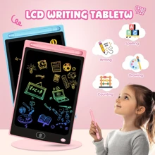 6.5" LCD Color Writing Tablet | Kids Educational Doodle Learning Board | Boys Girls Early Learning Toy | Christmas Birthday Halloween Gift Box | Eye-Friendly Erasable Design