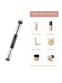 ENERGY Tapered Concealer Brush Under Eye Mini Kabuki Makeup,Foundation Brush,Concealer Brush,Blush Brush,Contour Brush,Blush Brush,Bronzer Brush,Powder Brush,Foundation Brush,Blush Brush,Giveaways - Black - View 5