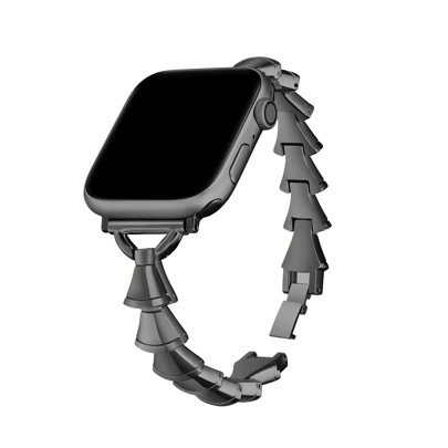 1PC Fashion Metal Small Bell Smart Watch Strap, A Stylish And Simple Adjustable Length And Easy To Operate Women's Watch Strap, Compatible With Apple Watch 38/40/41/42/44/45/46/49mm, Suitable For Apple Watch Series Ultra/SE/10/9/8/7/5/4/3/2/1, A Youthful And Fashionable Women's Smart Watch Strap (Strap Only, Watch And Case Not Included)