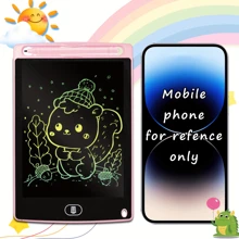 6.5" LCD Color Writing Tablet | Kids Educational Doodle Learning Board | Boys Girls Early Learning Toy | Christmas Birthday Halloween Gift Box | Eye-Friendly Erasable Design