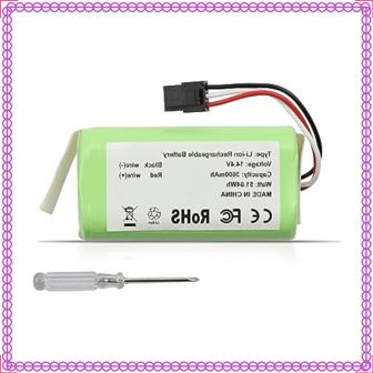 Battery For Lifero Rx9 Robot Vacuum With Tools Battery, 14.4v 3600mah Vacuum Replacement Battery For Qihoo 360 S5 S7 S7 Pro  X9 Vacuum Spare