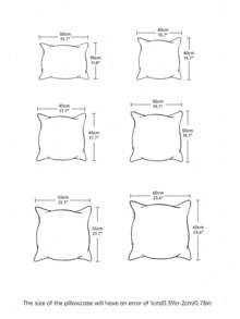 1 pieza Funda de cojín con volantes y estampado adorable, suave y transpirable, funda de almohada sin relleno, disponible para decoración casual del hogar, sofá interior, dormitorio, uso en dormitorio. Lavable a máquina, para todas las estaciones. Para ropa de cama del hogar y artículos esenciales para dormitorio. Certificado Oeko-Tex