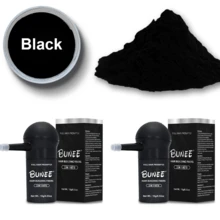 Bunee Hair Building Fibers 2 Pack With Spray Nozzle Instant Thickening Hair Powder For Immediate Volume And Full Coverage Physical Hair Enhancement - Nhiều màu - Xem 10