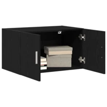 Küchenmöbel Wandschrank  Schwarze Eiche 70x42,5x40 cm Holzwerkstoff moderne Anrichte Vielfältig einsetzbar, Esszimmer/Küche