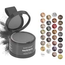 MAYCHEER Hairline Shadow Powder Magical Fluffy Thin Hair Powder, Stain-Proof, Instantly Conceal Hairline And Hair Root, Waterproof Hairline Powder Filler For Natural Look - 8#Vàng nhạt - Xem 1