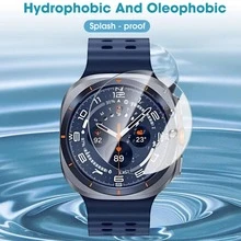 3pcs Tempered Glass Protector Strap Compatible With Samsung Galaxy Watch 8/8 Classic 40mm 44mm Band Women/Men,HD Screen Protector Bracelet Wristband Compatible With Samsung Watch 8 Classic/8 Smartwatch Accessories As A Gift For Friends And Family - 3PCS - View 8