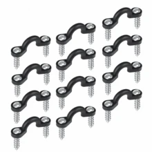 10 Piece Rope Buckle Kayak Seat Head Handle Buckle Screws Mount Lace-Up Kayak Rigging Kit Accessories