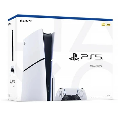  Sony - PlayStation 5 Slim Console - White