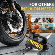 CARSUN Carsun Tire Inflator Portable Air Compressor Tire Air Pump For Car Tires - Car Accessories, 150PSI 12V DC Auto Pump With Digital Pressure Gauge, Emergency LED Light For Bicycle, Balloons, Car Stuff