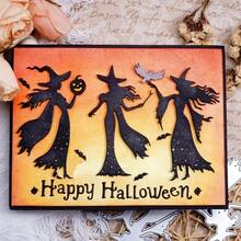 AHLGCAFT 金属切割模具，魔法巫师切割模具 DIY 纸卡工艺，用于切割薄片，贺卡工艺装饰，压花，家庭项目制作工具，碳钢模具 - 銀色 - 查看 5