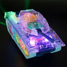 Carrinho Tanque Sensorial Luzes e Música