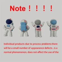 6/12 件可爱太空主题橡皮擦，便携、新颖、多功能迷你宇航员橡皮擦，可爱礼物、文具用品、学生奖品、派对礼品、返校 - 彩色 - 查看 7